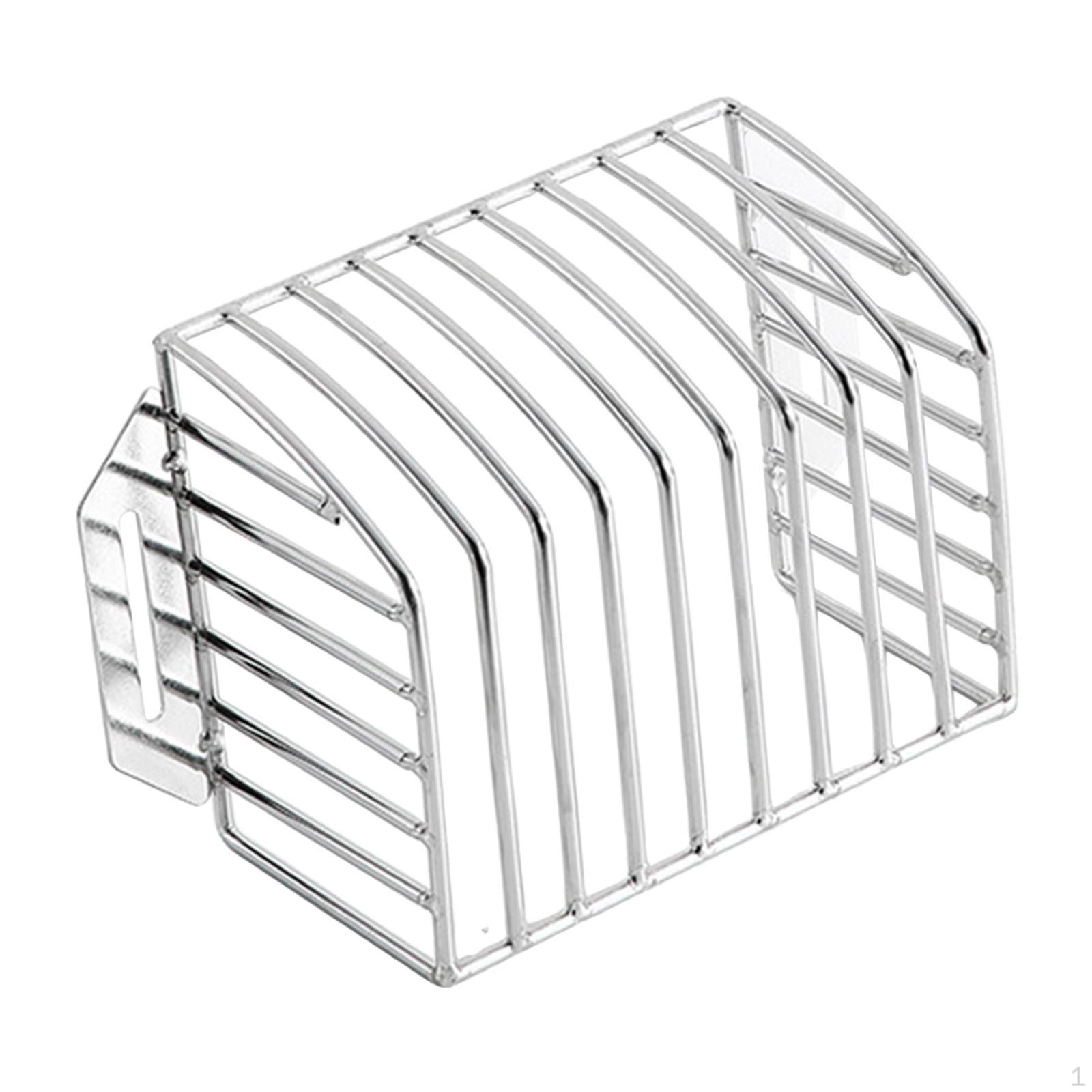 Gutter Guard Drain Cover Anti Clogging Downspout Protector Stainless Steel