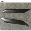 For Toyota Mark X 2004 - 2009 Carbon Fiber Headlight Cover Eyebrows Reiz Fiber Glass Primer Car Front Lamp Eyelids Sticker 2Pcs