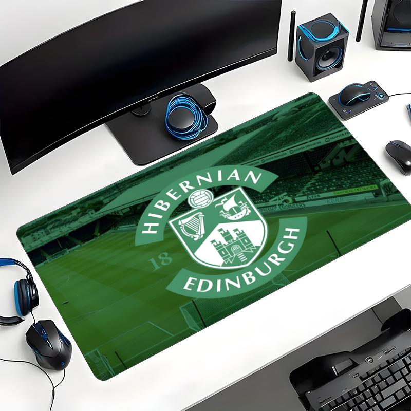 Hibernian Football Club (1) Mouse pad With A Non Slip Rubber Base Perfect For Home Office Use And An Ideal Gift For Gamers
