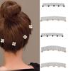 5/10Pcs Hair Flyaway Control Comb Metal Hair Accessory Lightweight Hairpin For Work And Outdoor Activity