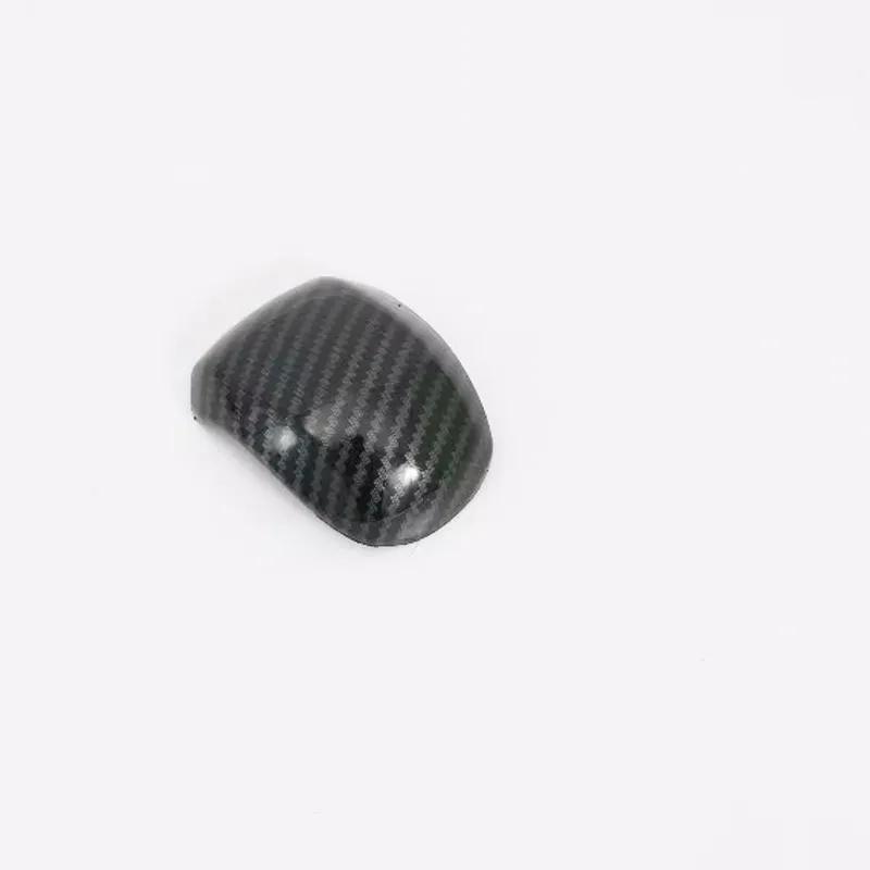 For Hyundai Santa Fe - Carbon Fiber Car Gear Shift Knob Cover Trim Accessories Interior Gear Shift Head Protector Frame