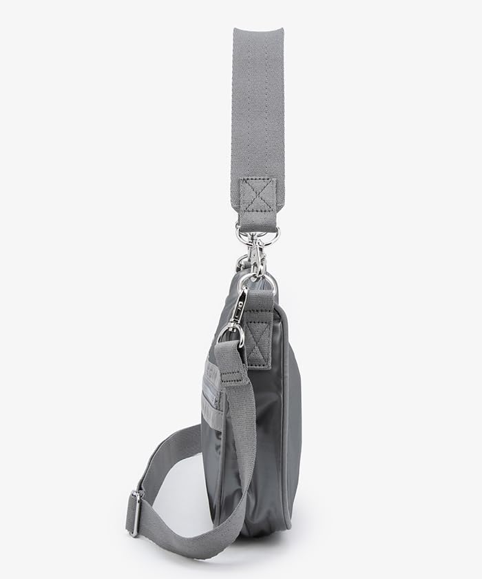 Official Shoulder Bag SM CONV Gunmetal Gray Shine [LeSportsac] SHOULDER/1302 Women's