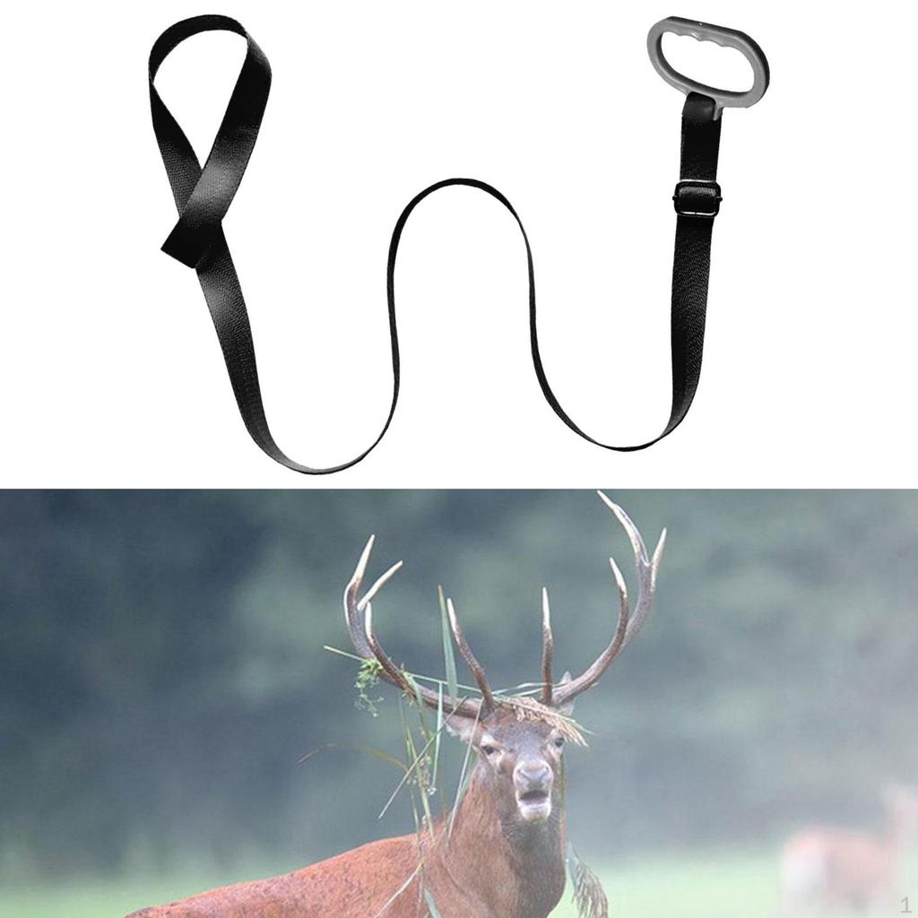 Deer Drag and Harness Binding Lifting Objects Outdoor Supplies Hunting Gear