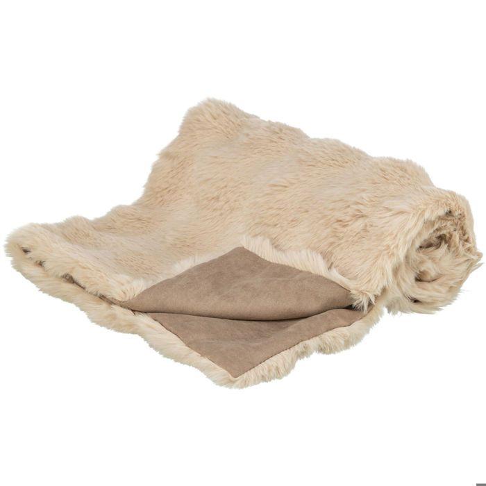 Couverture pour chien Trixie Elli 0g - Beige - 70×50 cm
