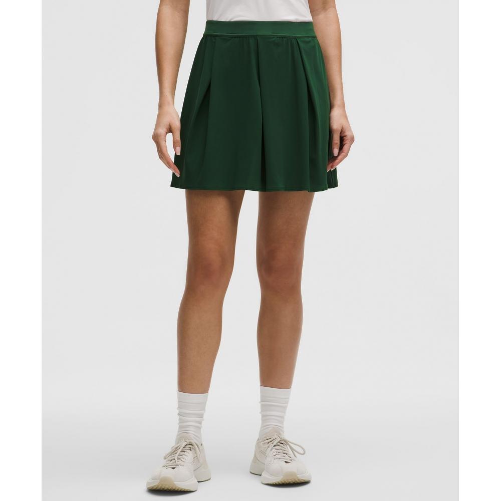 Lululemon Angled Pleat High Rise Tennis Skirt Ivy Grove