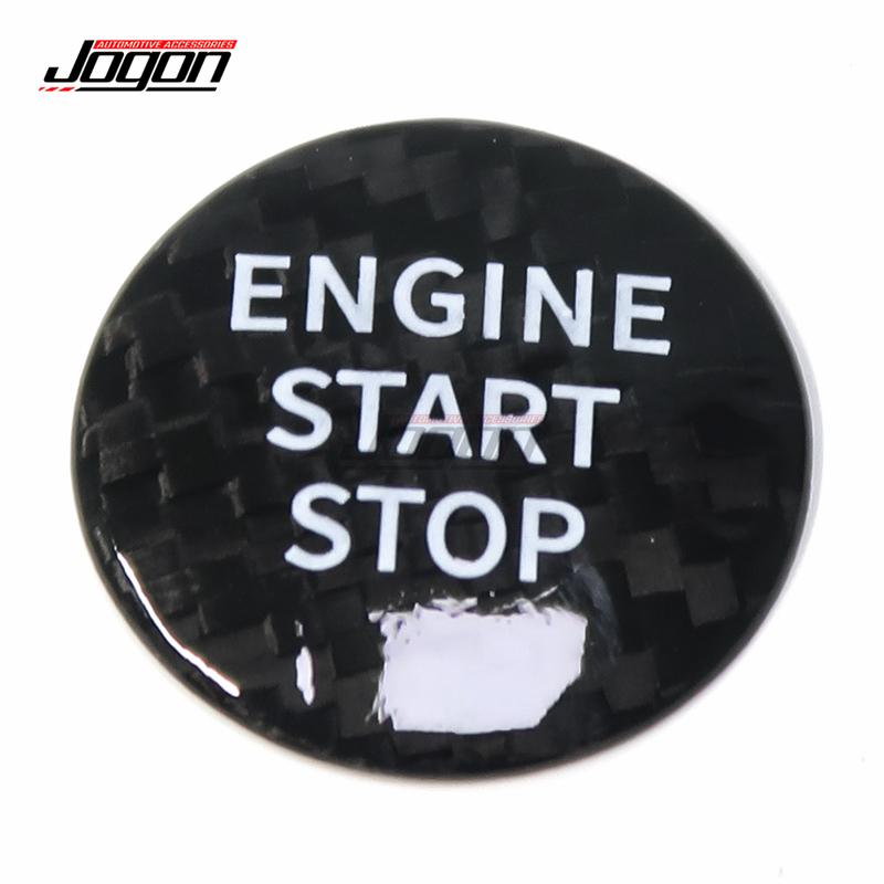 Carbon Fiber Car Ignition Engine Start Stop Switch Button Sticker Sequ Trim For LEXUS RC NX GS ES IS RC F RX LX 2013-2018