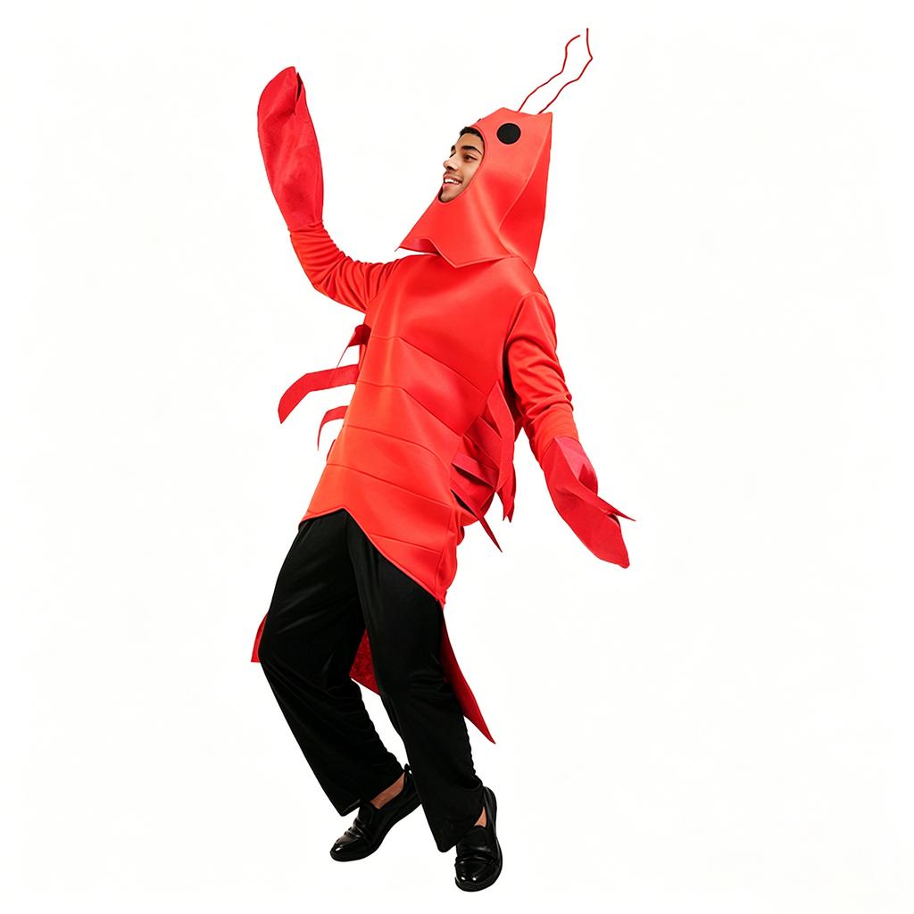 Stejné oblečení pro panenky pro muže a ženy Cosplay Homár Vše v jednom oblek