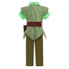 Kids' Peter Pan-Inspired Green Elf Costume for School Performances