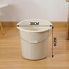 ZISIZ Household Plastic Bucket with Lid