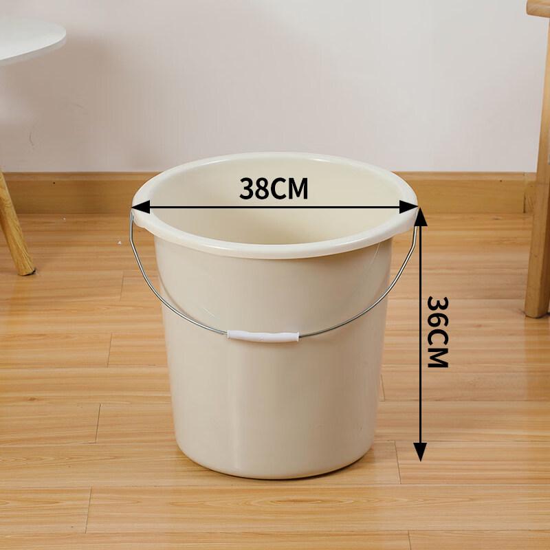 ZISIZ Household Plastic Bucket with Lid