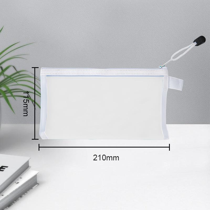 

Прозрачный сетчатый пенал - Минималистичная сумка большой вместимости для студентов