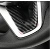Steering Wheel Trim 3pcs ABS Carbon fiber For Toyota Corolla -