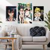 Akame Ga Kill Anime-Poster und Drucke, Wandkunst, Dekoration, weißes Papier, dekorative Gemälde, Bilder, Wohnzimmer, Zuhause, Wandbild