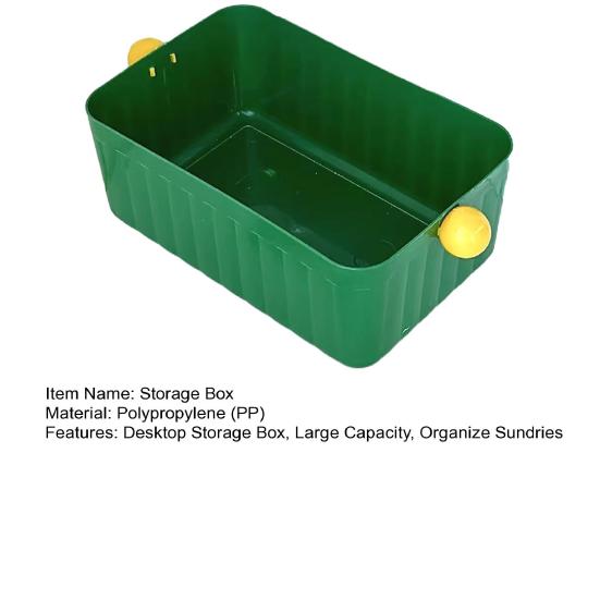 Boîte de rangement avec poignée Organisateur de tiroir Contenant de rangement grande capacité pour bureau Commode Dortoir Cosmétiques Bijoux