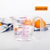 Set of 10 250ml Clear Plastic Measuring Cups