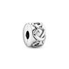 Pandantive Argint S925 Zircon Stea Inimă Mărgele DIY Bijuterii Pentru Femei Cadou Modă Mărgele Strălucitoare Accesorii Petrecere