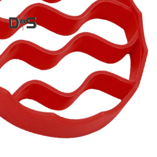 Oval Silicone Roast Rack Pot Stand Multipurpose Cooking Rack for Stoves Pressure Cooker Slow Cooker Air Fryer Baking Utensil Holder