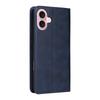 For iPhone 16 Case RFID Blocking Leather Phone Cover Magnetic Closing