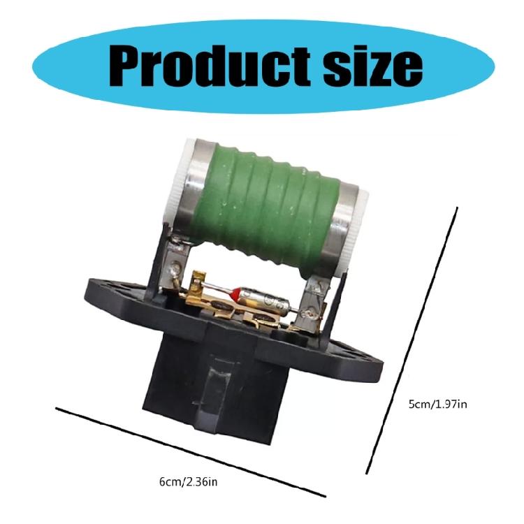 Efficient Cooling Radiator Resistor Heat Resistant Fit for 1R3Z-8L603-AA 1R3Z8L603AA Engine Long Lasting Car Maintenance