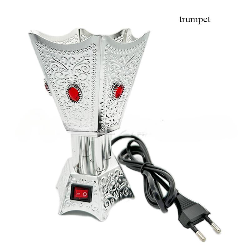 Steckdosenbetriebener Elektrischer Arabischer Räuchergefäß Metall Tempel Verehrung Buddha Opfer Haushalt Innen Tischplatte Dekorative Räucherschale