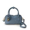 Genuine Leather Woven Shoulder Bag Women Soft Pillow Shape Crossbody With Zip Inner Phone Pocket