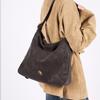 Shoulder Tote Bag Women's Matte Cowhide Large Capacity Leather Niche Underarm Bag Premium Commuter Portable Shoulder Bag