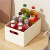 WORTHBUY Multifunctional Organizer Storage Box Cabinet Foldable Storage Case Plastic Make Up Organiser Kitchen Storage Basket