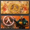 Half Life Large Mouse Pad Large Anti-Slip Rubber Gaming MousePad Durable Desk Pad Thick Seam Edge Suitable For Office And Gaming
