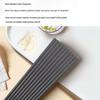 Ruhan Black Bamboo Pattern Alloy Chopsticks