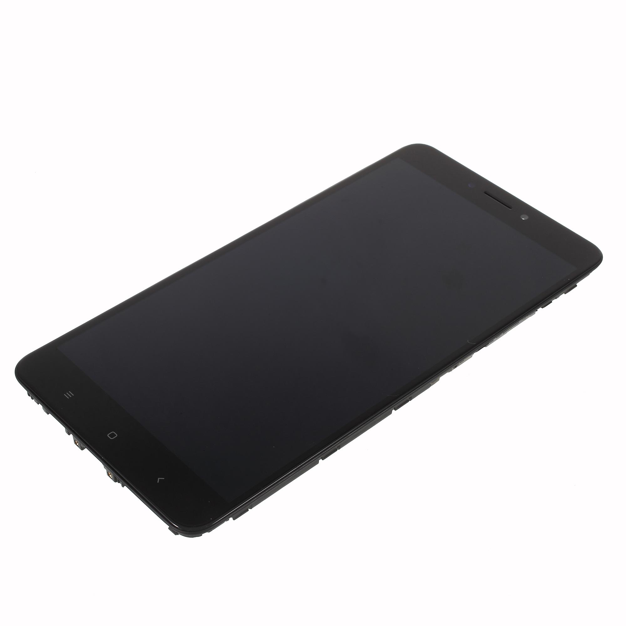 

LCD Screen and Digitizer Assembly Part with Frame for Xiaomi Mi Max 2 Black