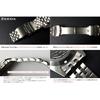 ZEEDA Automatic Mechanical GMT Wristwatch 40mm Bezel 24-Hour Dual-Zone Men and Women