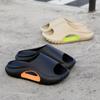 Herren Kokosnuss-Sandalen: Trendiger weicher Pantoletten-Slipper mit dicker Sohle für sommerliche Outdoor-Aktivitäten.
