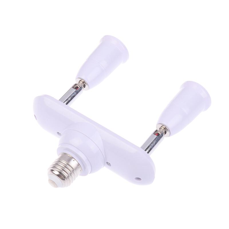 2/3 In 1 E26 E27 To E26 E27 Screw Led Lamp Bulb Base Splitter 1 To 2/3 E27 Light Socket Holder Adapter Extender