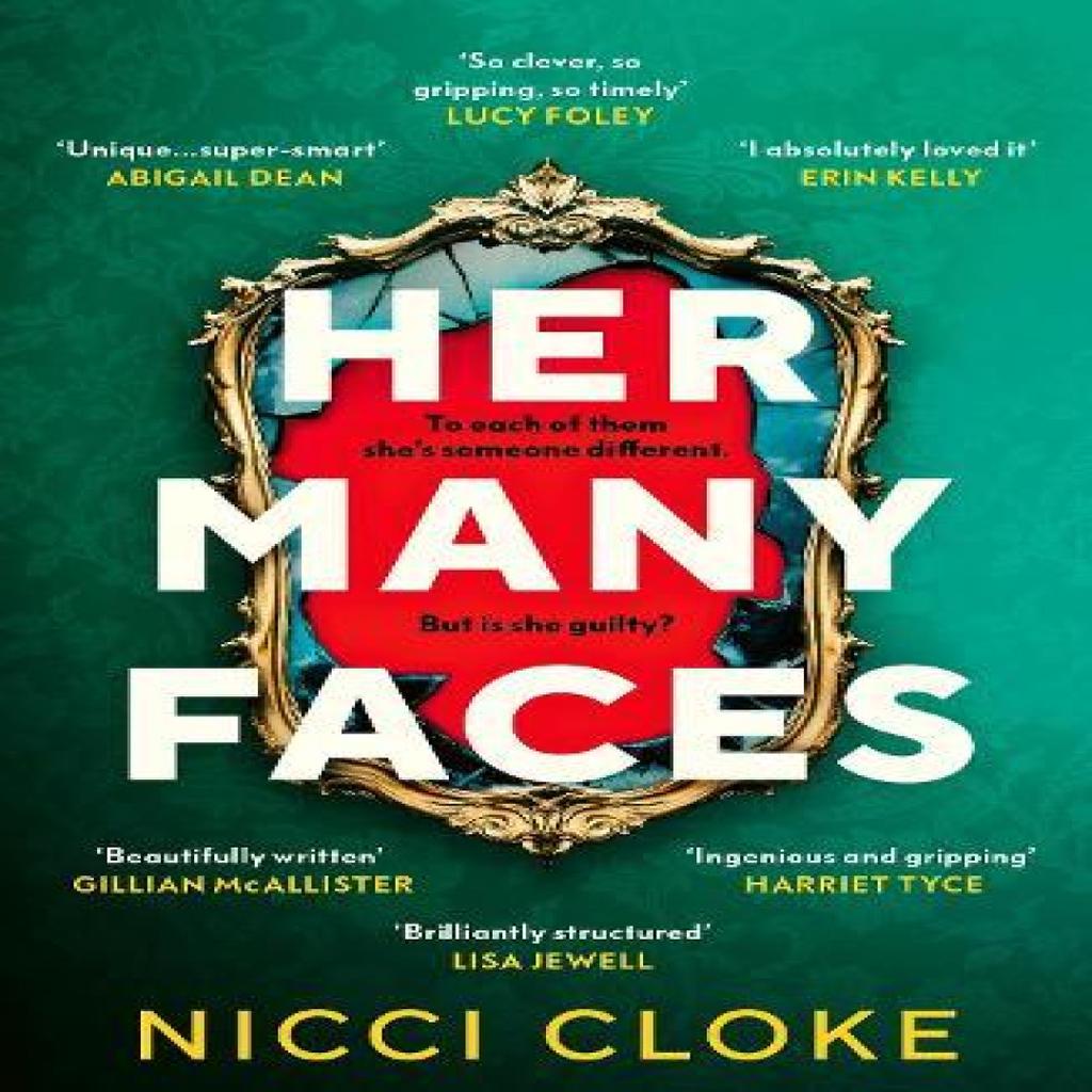 Her Many Faces by Nicci Cloke Paperback Book 9781529938180