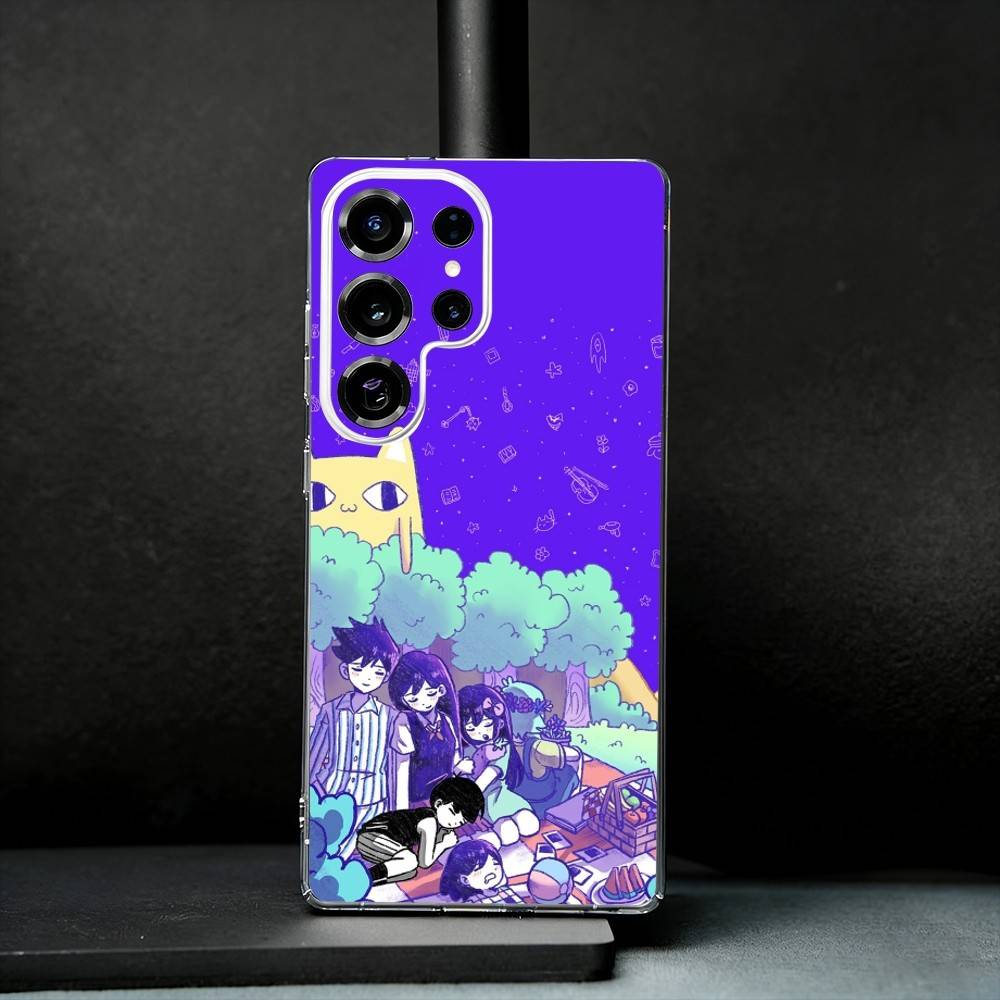 O-Omori Game Phone Case For Samsung S25,S24,S21,S22,S23,S30,Ultra,S20,Plus,Fe,Note,10,9,5G Transparent Cover