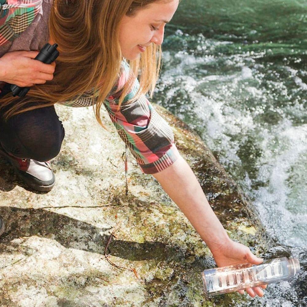 Straw Purification Water Filter Purifier Drinking Water Filtering Straw  Camping