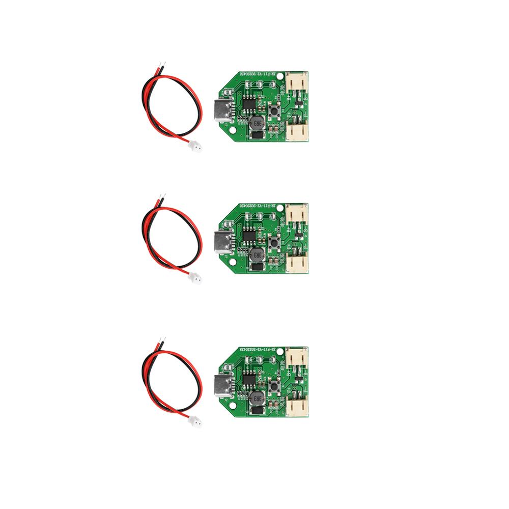 1/1/1/11PCS Type-C Fan Control Board Interface 9V Boost 1-Speed Rechargeable Circuit Board Charging Module USB
