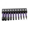 Magnetic Hex Head Screwdriver Bit Set with Holder 10Pcs for Impact Drivers