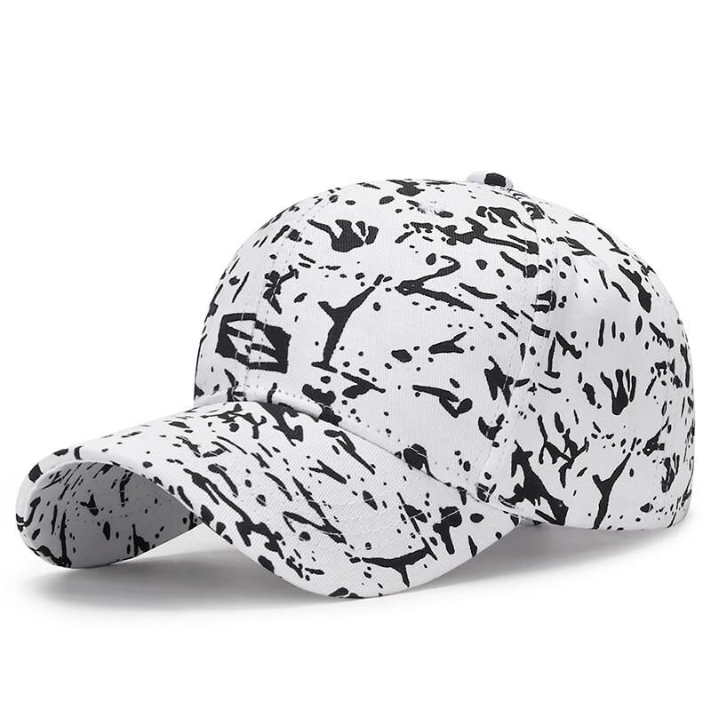 Korean Style Cotton Paint Splatter Baseball Cap