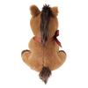HEADS Plush Toys W160 X D230 X H220mm Brown, 2-Piece Set, Puffy the Pony, Zodiac, HEADS DAP-PBQS