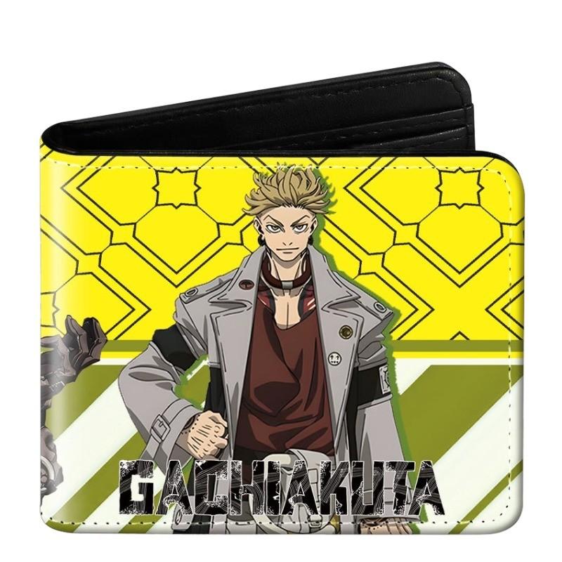 GACHIAKUTA Anime Foldable Leather Wallet Short Purse