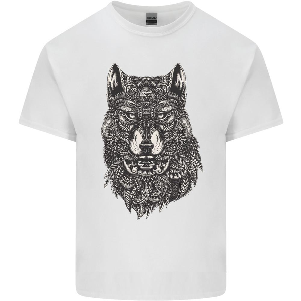

Abstract Dog Mandala Art Mens Light Cotton T-Shirt L