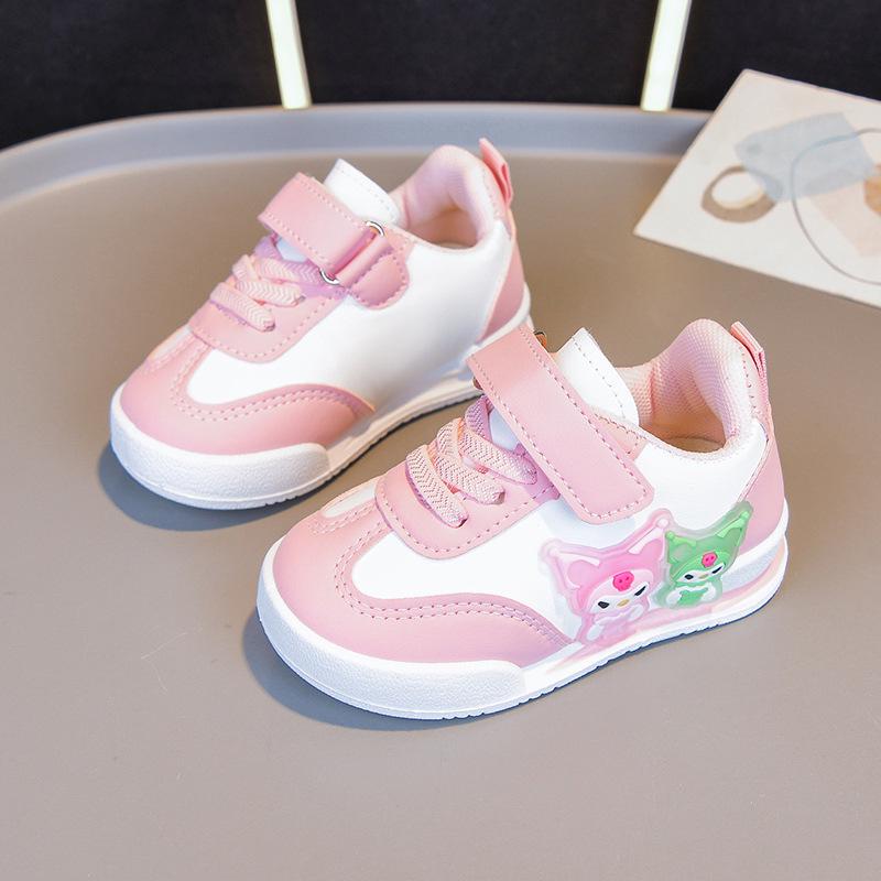 2026 Unisex Kinder Weiß Lässige & Sportschuhe - Weiche Sohle, Frühling/Herbst, Mittlere & Große Größen