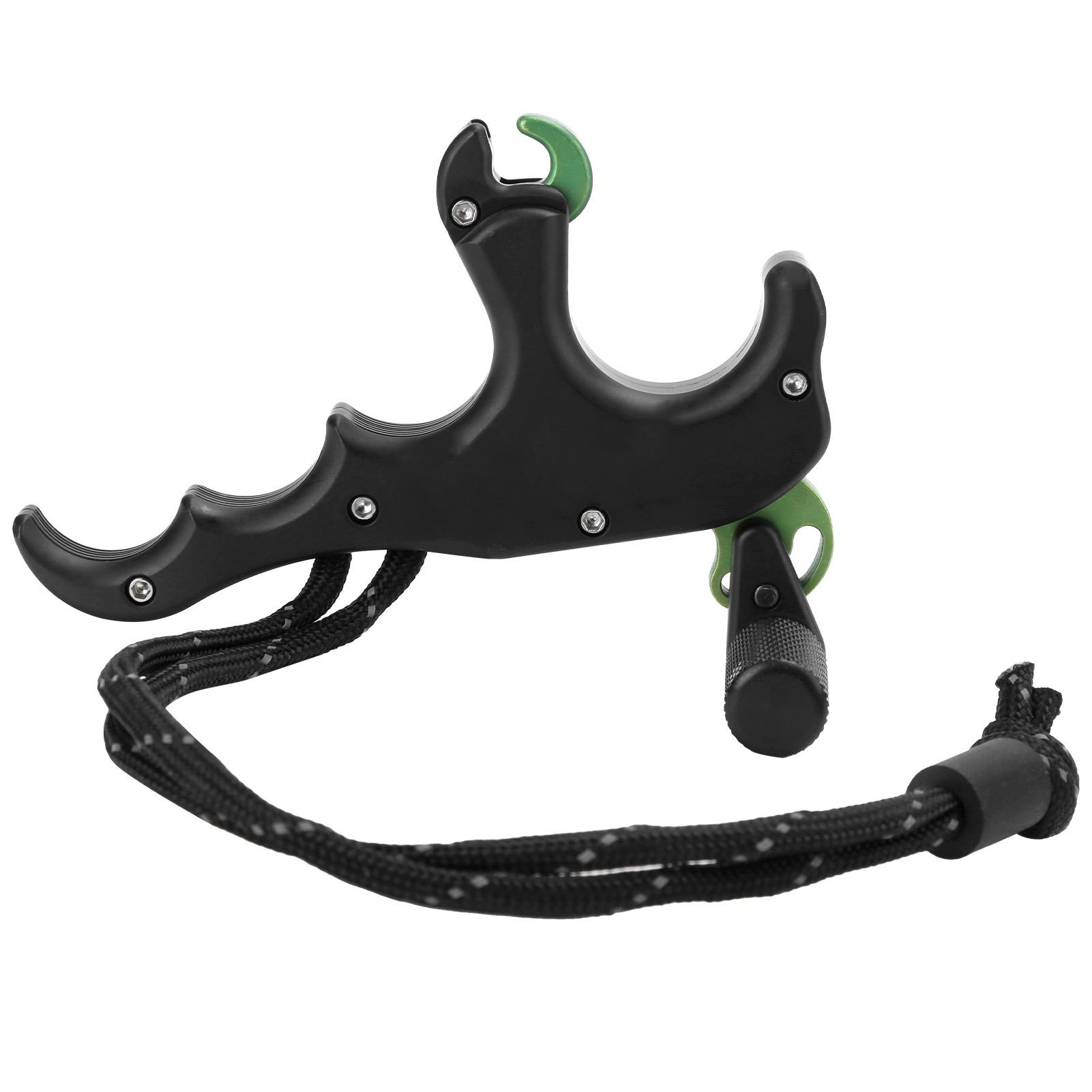 

Four Thumb Release Trigger Aid with Lanyard Compound Bow Shooting Archery Accessories