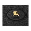 Burberry Leather Wallet Black Gold Embossed Logo Casual 81204921