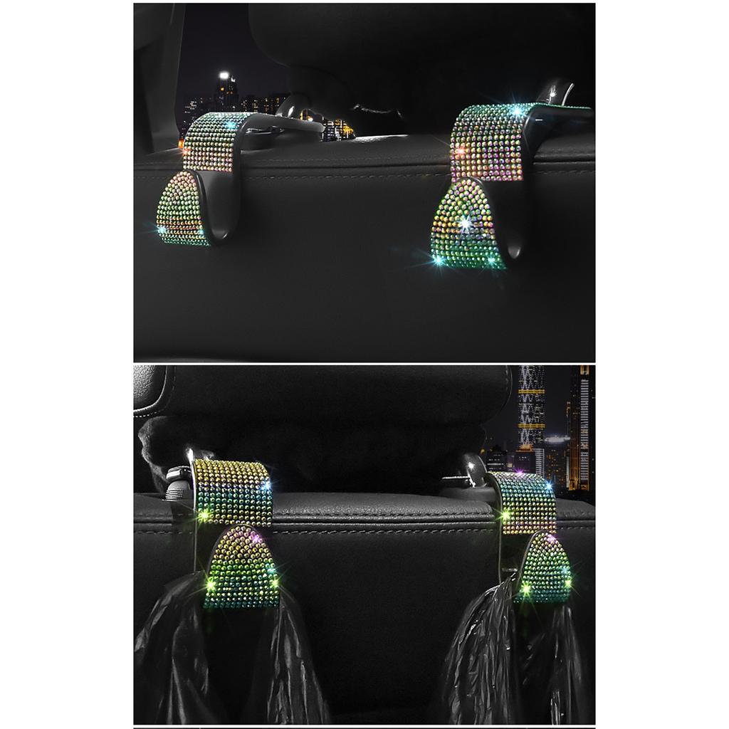 1PC Car Seat Headrest Hook for Auto Back Seat Organizer Hanger Storage Holder for Handbag Purse Bags Coats Universal