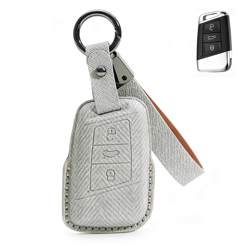 Key Case Volkswagen Smart Key Case VW New Magotan Passat серый