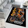Ktm Ready Race Logo Decal Carpet Printing Living Room And Bedroom Mats Protective Pad Bathroom Mat Dormitory Decoration