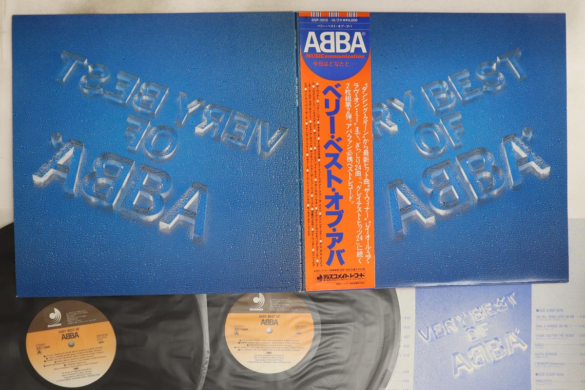

LP Record ABBA - Very Best Of ABBA DSP301516 DISCOMATE 1981 Japan Obi Pop Used