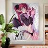 Buntes Anzieh-Darling Anime-Wandteppich, Günstige Hippie-Wanddekoration Mit Bohemian-Mandala Für Wohnzimmer Schlafzimmer